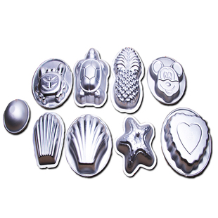 烘焙铝制蛋糕模耐高温发糕模布丁定型蒸蛋糕小铝模具凉糕模马蹄糕