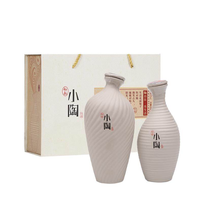 仰韶小陶白酒整箱礼盒装52度高度