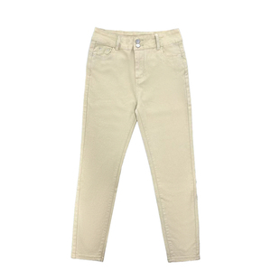 李李服饰老钱感加绒小脚牛仔裤女2025冬季新款高腰修身显瘦时髦裤