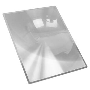 高清便携卡片放大镜老人阅读儿童自然科学探索聚光取火菲涅尔透镜