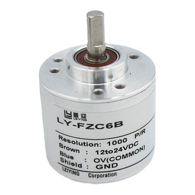 防水款雷迎强抗干扰旋转编码器LY-FZC6B 1000P 360P 600P替代E6B2