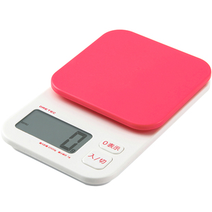 日本DRETEC电子秤厨房迷你精准烘焙秤家用食物烘培称小型食品小秤