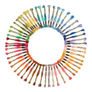 棉线DMC色绣花十字绣刺绣线断然丝光不退色刺子447十字绣鞋垫绣线
