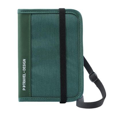 日式斜挎便携护照包RFID