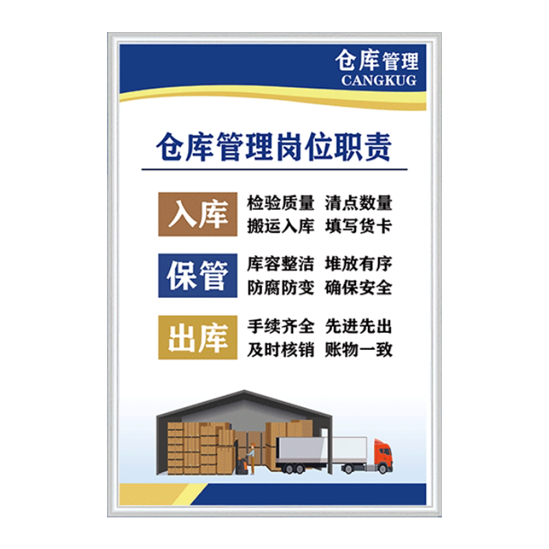 仓库标识牌管理员制度牌厂家直销