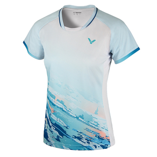 威克多VICTOR胜利羽毛球服套装男女成人专业比赛快干排汗透气定制