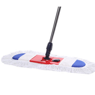 大号尘推平板拖把酒店棉线拖布地拖家用木地板平托地砖平拖长排拖