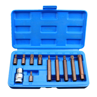 梅花内十二角套筒扳手六角梅花批头12角旋具批咀套装花型螺丝刀