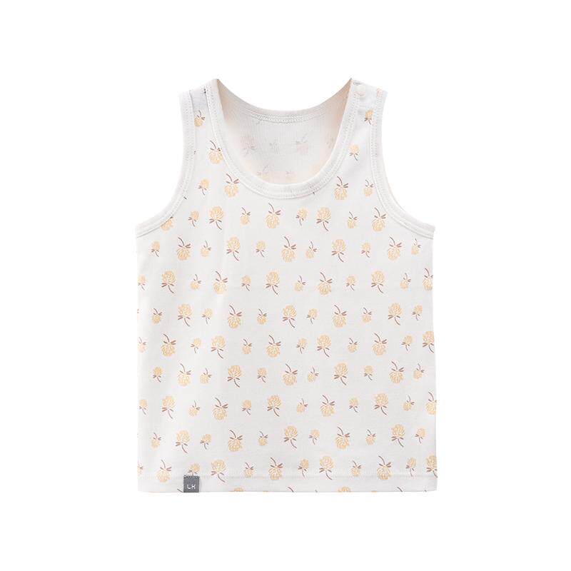 LK女宝背心纯棉两件装2025新款