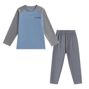 小象汉姆童装男童家居服儿童内衣套装2件套2025秋冬新款男孩打底