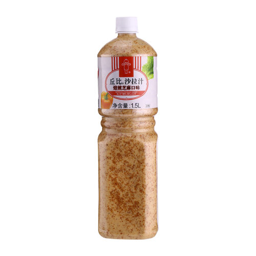 丘比沙拉汁焙煎芝麻口味1.5L蔬菜水果沙拉酱火锅蘸料日式大拌菜汁