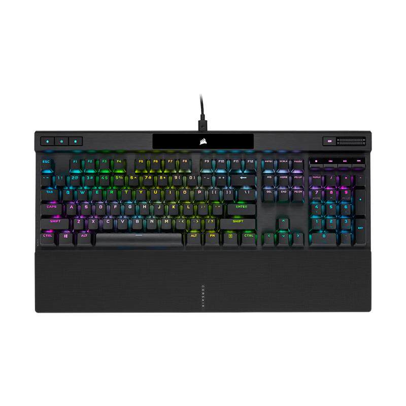 美商海盗船K70 PRO RGB银轴红轴机械键盘台式电脑电竞游戏专用