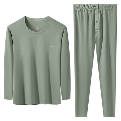 七匹狼秋衣秋裤男士套装纯棉打底