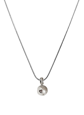 重工纯银有求必应万能吊坠毛衣链