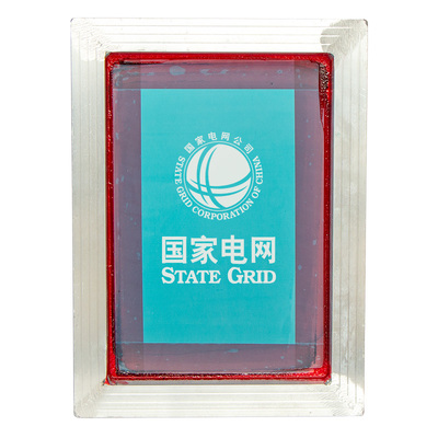 铝框丝印网版丝网印刷制作精密丝网板避开障碍标牌铝合金超薄网板