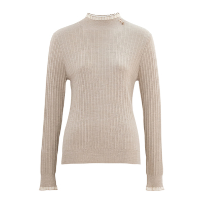 HONRN/红人羊毛混纺针织衫上衣