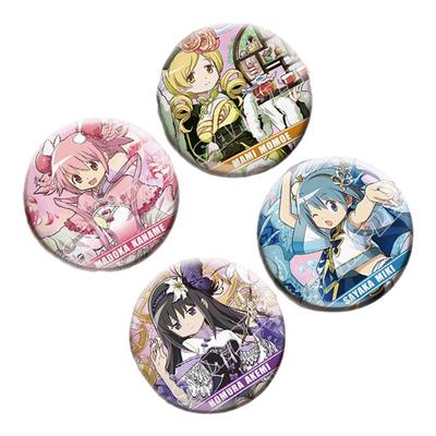 魔法少女小圆鹿目圆巴麻美沙耶香杏子晓美焰丘比双闪吧唧徽章周边