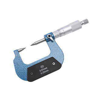 青海量具双尖头外径千分尺高精度数显测厚仪工业级固定座配件套装