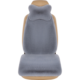冬季汽车坐垫冬毛绒保暖加厚座椅座位垫子主驾驶单片后排汽车座垫