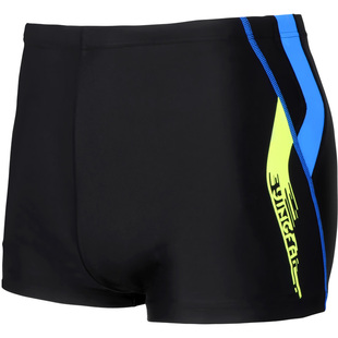 英发男泳裤平角五分防尴尬专业速干大码潮温泉泳裤泳帽泳镜套装