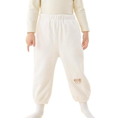 巴拉巴拉儿童睡裤男童女童摇粒绒裤子宝宝保暖裤家居裤冬季新款厚