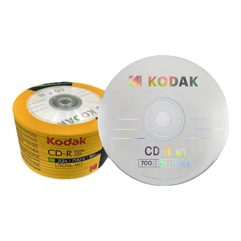 Kodak柯达光盘空白刻录录音证据数据标书CD-R700MDVD-R4.7g光碟