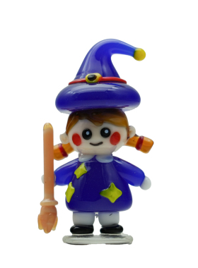 淄博琉璃魔法男孩女孩治愈摆件