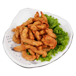冷冻纯素素食佛家斋菜香半成品素小酥肉蛋白素肉植物肉植食记鸿昶