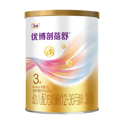 优博剖蓓舒3段幼儿配方奶粉150g