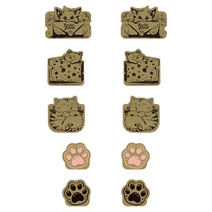 西米美术2025初秋黄铜夹美术绘画手账本高颜值高档金属书本固定夹