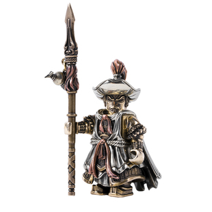 琢匠豹子头林冲国风文创周边手把件摆件大玩家系列手办金属人仔