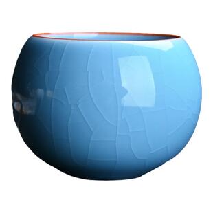 冰片茶杯主人杯创意陶瓷龙蛋杯茶盏茶具家用龙蛋杯单杯个人专用杯