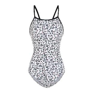 Naga swim泰式2026新连体游泳衣女性感吊带三角单层竞速莱卡泳装