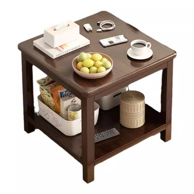 全实木床头柜小方桌子置物架