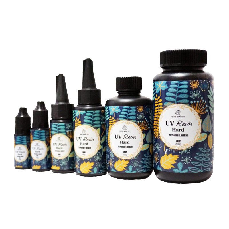 UV树脂胶流麻干花热缩片DIY速干手绘珠diy高透水晶滴胶