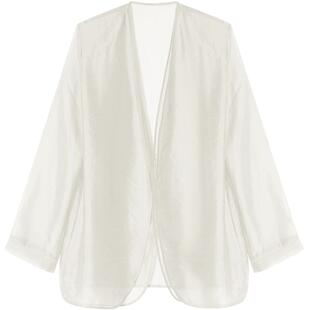 [宠粉福利]COCOBELLA静奢风极简微透视西装女春轻薄外套SI3097-7