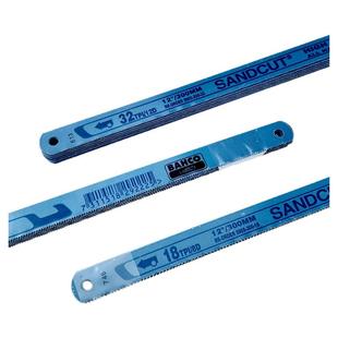 进口瑞典BAHCO鱼唛锯条高速钢300MM手用锯片百固磨刀刀具24T1832