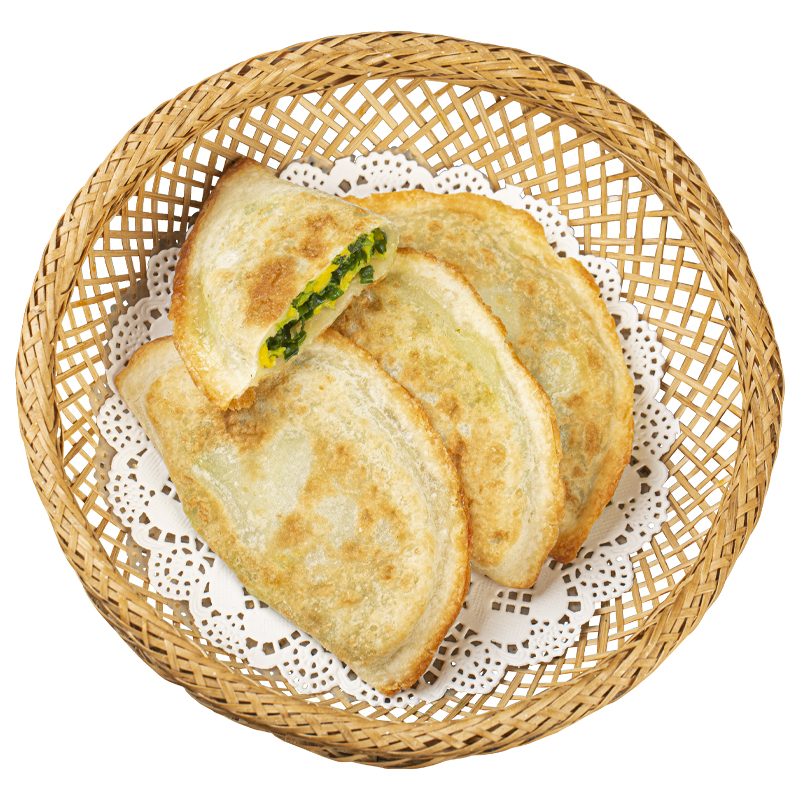 金翼脆皮韭菜盒子700g韭菜鸡蛋饼纸皮薄皮脆皮韭菜馅饼整箱批发装