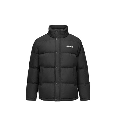 斯凯奇羽绒服男款短款保暖面包服