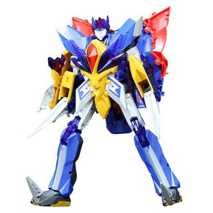 正版 钢铁飞龙4时空战记疾风刃王烈焰轩辕剑变形机甲玩具套装男孩