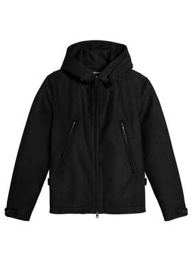 Y-3/Y3山本耀司2025秋冬新品男士短款麦尔登呢连帽夹克外套JX4821