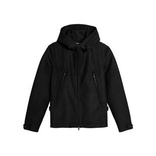 Y-3/Y3山本耀司2025秋冬新品男士短款麦尔登呢连帽夹克外套JX4821