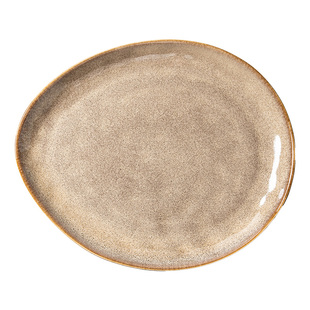 YE HOME 高端精致高颜值盘陶瓷盘菜盘异形盘鱼盘水果盘点心盘虾盘