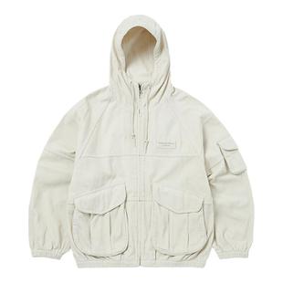 thisisneverthat®Corduroy Field Jacket 秋冬新款拉链连帽外套