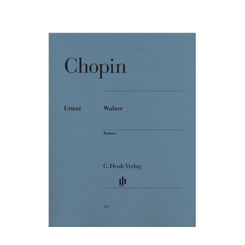 【促销】肖邦圆舞曲集钢琴独奏带指法亨乐原版乐谱书 Henle Frederic Chopin Waltzes Piano HN131