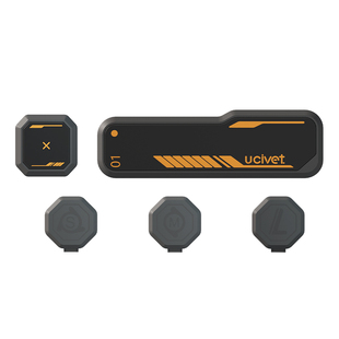 ucivet磁吸理线器桌面数据线收纳整理手机快充电线夹子车载固定器