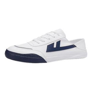 回力帆布鞋男夏季百搭休闲板鞋一脚蹬开车运动包头半拖鞋可踩后跟