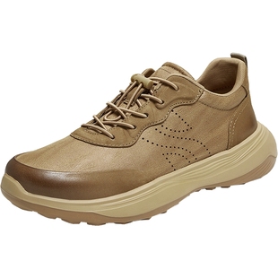 百思图2025秋季新款时尚户外街头潮流男运动休闲鞋W9918CM5