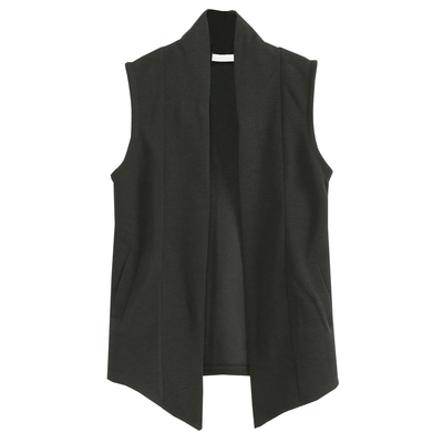 春季无袖开衫马甲外套男