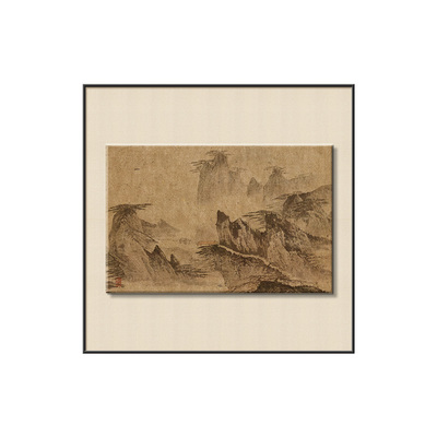 【top级】新中式客厅山水装饰画